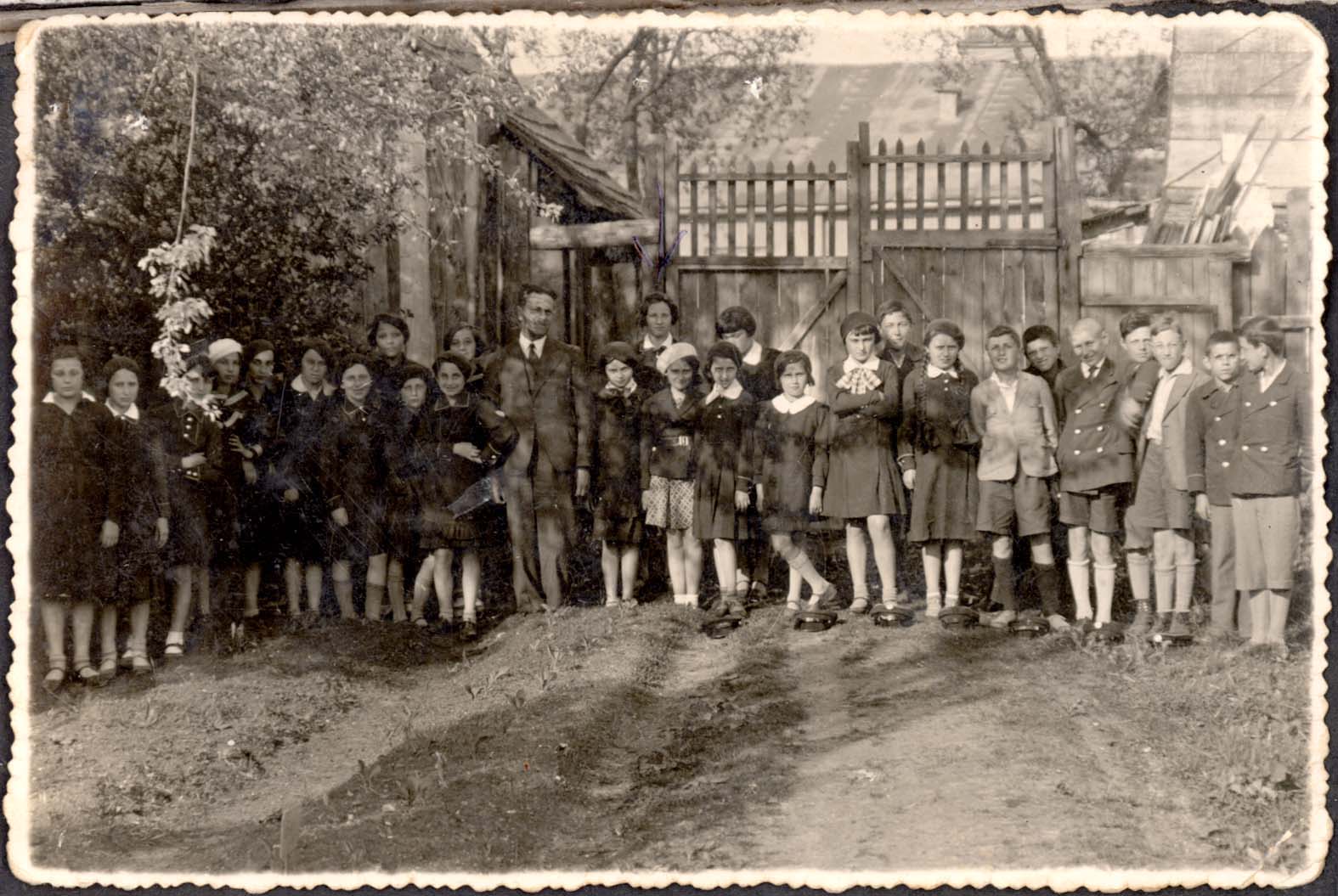 Students of Epsztejn's Gymnasium, 1935